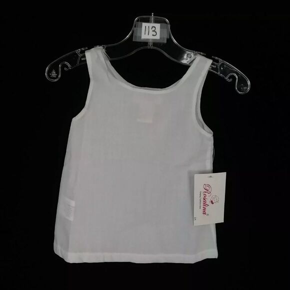 NEW ROSALINA WHITE SLIP DRESS SIZE 6M NWT - Picture 1 of 3